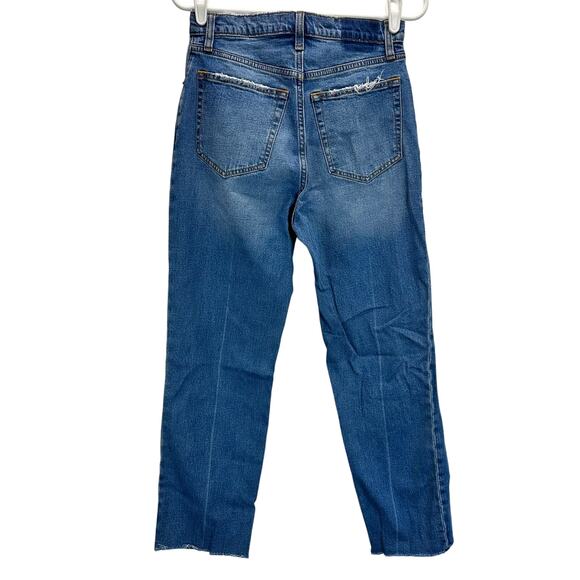 Abercrombie & Fitch The Ankle Straight Ultra High Rise Jeans 28 6 - Picture 2 of 13